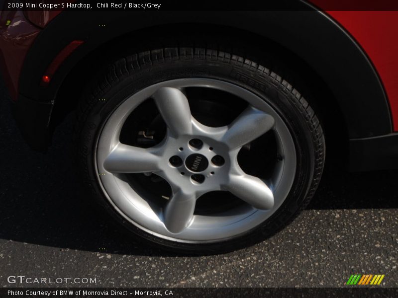 Chili Red / Black/Grey 2009 Mini Cooper S Hardtop