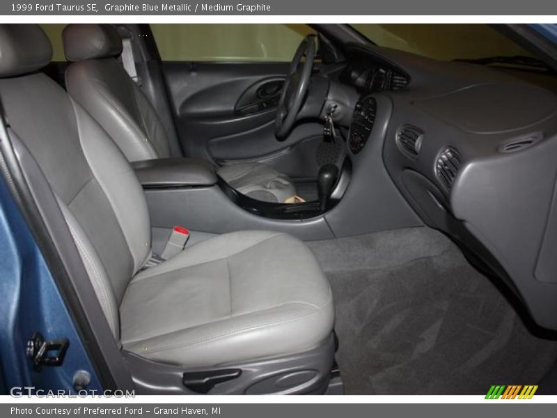 Graphite Blue Metallic / Medium Graphite 1999 Ford Taurus SE