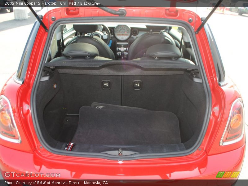 Chili Red / Black/Grey 2009 Mini Cooper S Hardtop