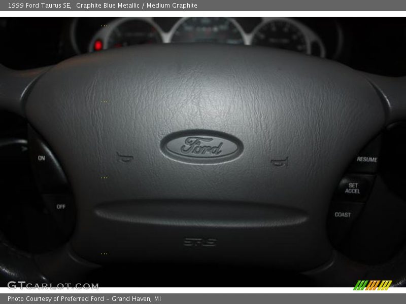Graphite Blue Metallic / Medium Graphite 1999 Ford Taurus SE