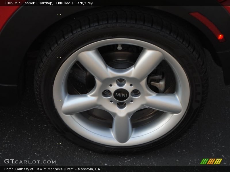 Chili Red / Black/Grey 2009 Mini Cooper S Hardtop