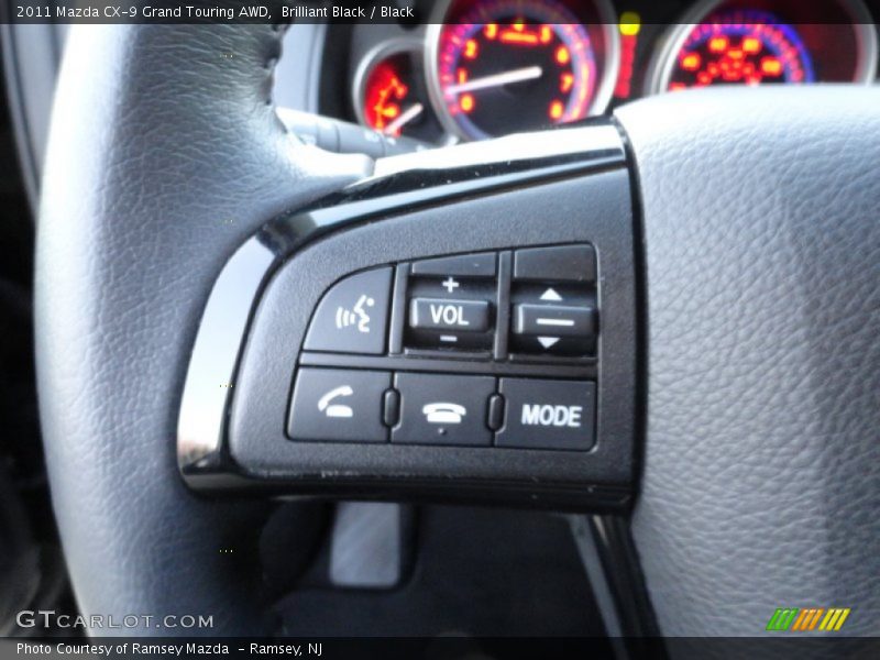 Controls of 2011 CX-9 Grand Touring AWD