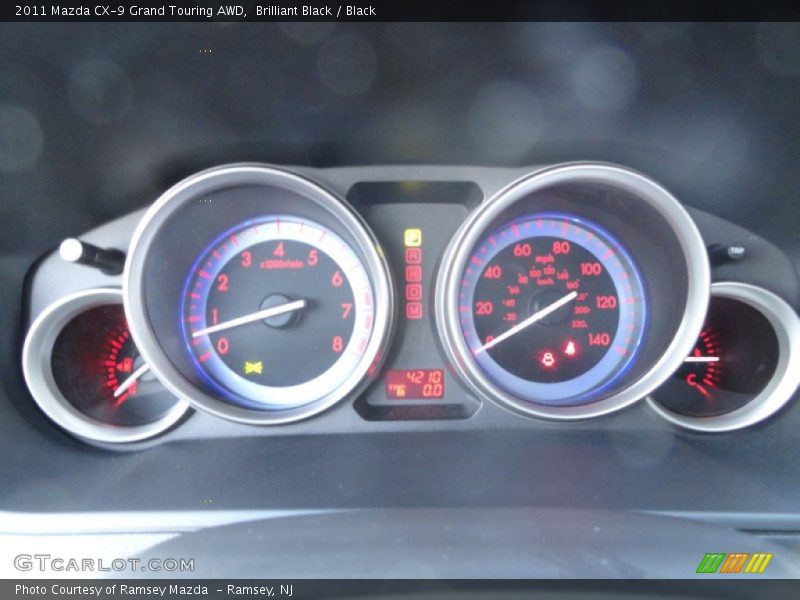  2011 CX-9 Grand Touring AWD Grand Touring AWD Gauges