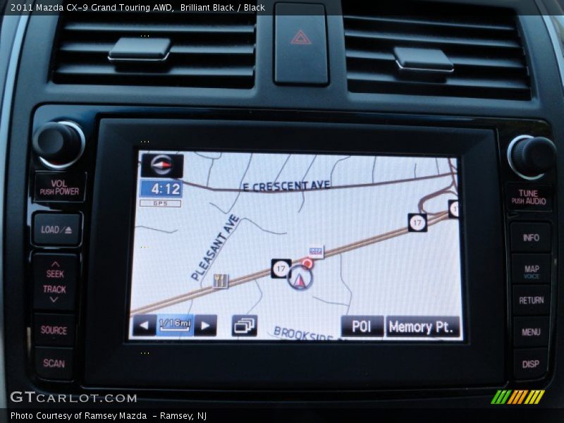 Navigation of 2011 CX-9 Grand Touring AWD