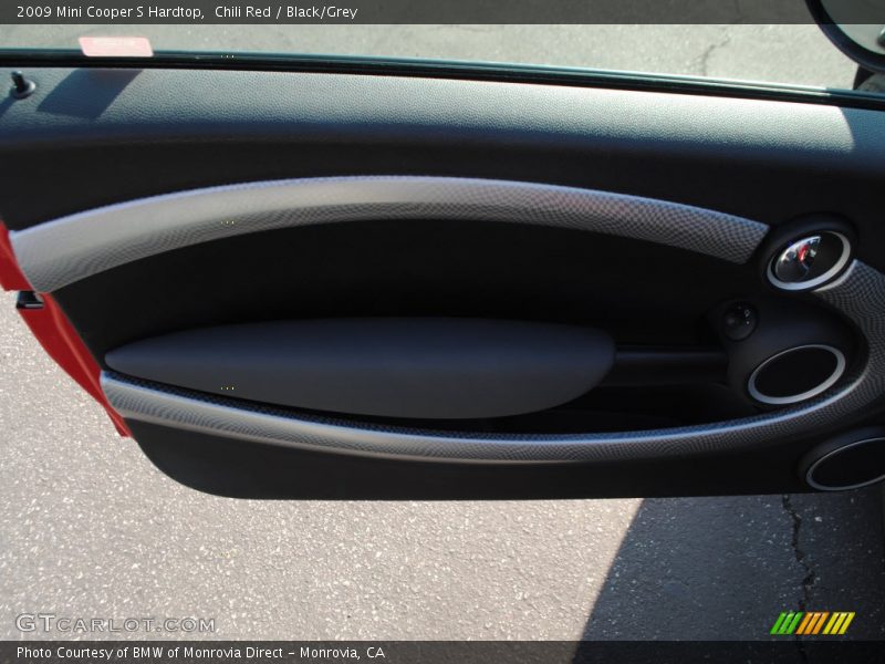 Chili Red / Black/Grey 2009 Mini Cooper S Hardtop