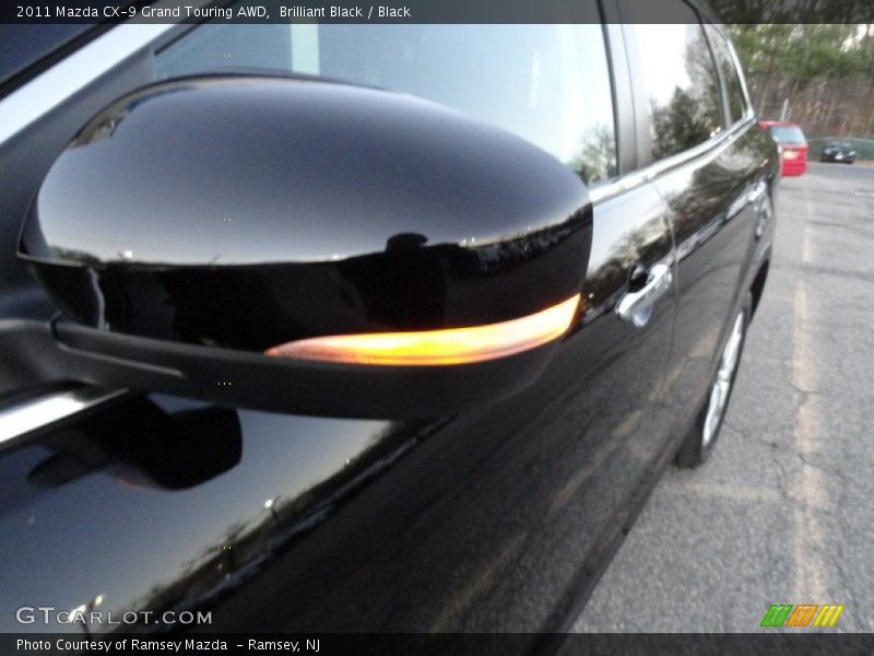 Brilliant Black / Black 2011 Mazda CX-9 Grand Touring AWD