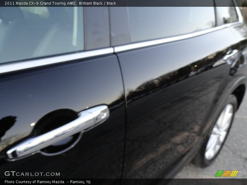 Brilliant Black / Black 2011 Mazda CX-9 Grand Touring AWD