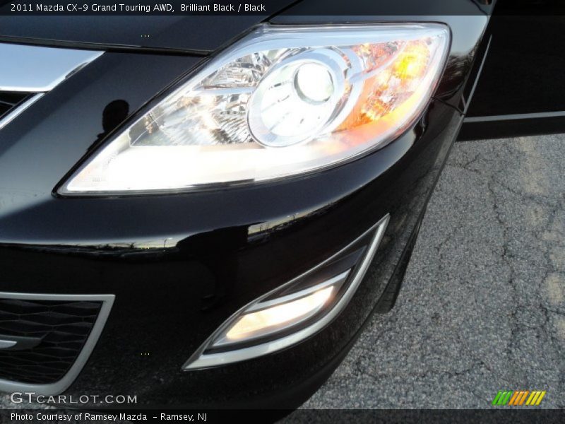Brilliant Black / Black 2011 Mazda CX-9 Grand Touring AWD