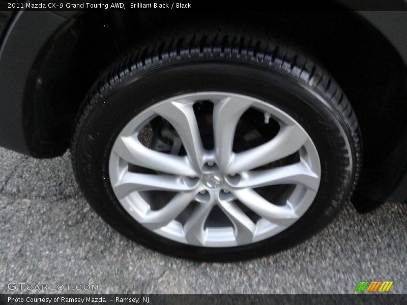 Brilliant Black / Black 2011 Mazda CX-9 Grand Touring AWD