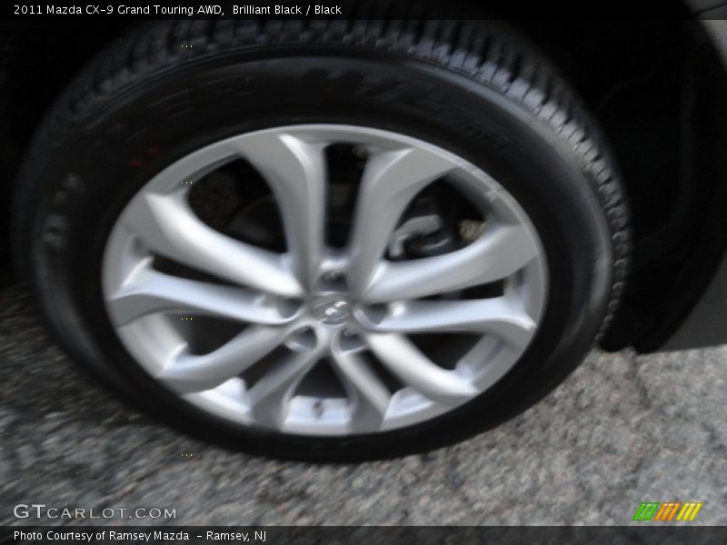 Brilliant Black / Black 2011 Mazda CX-9 Grand Touring AWD
