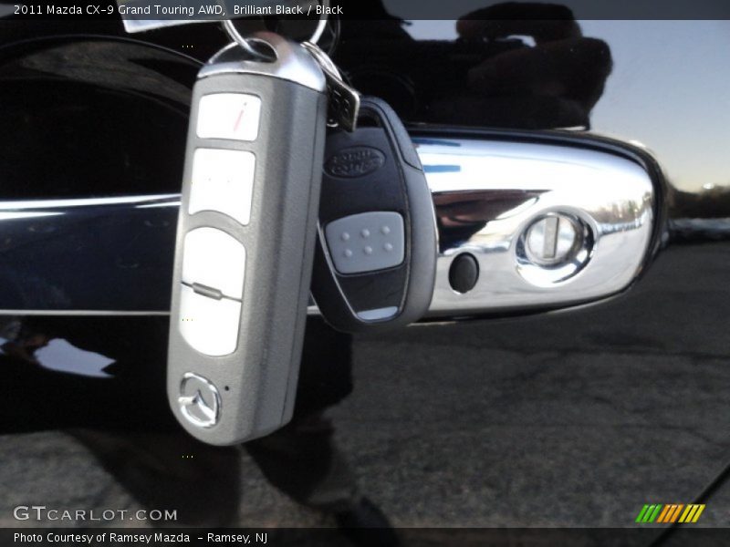 Keys of 2011 CX-9 Grand Touring AWD