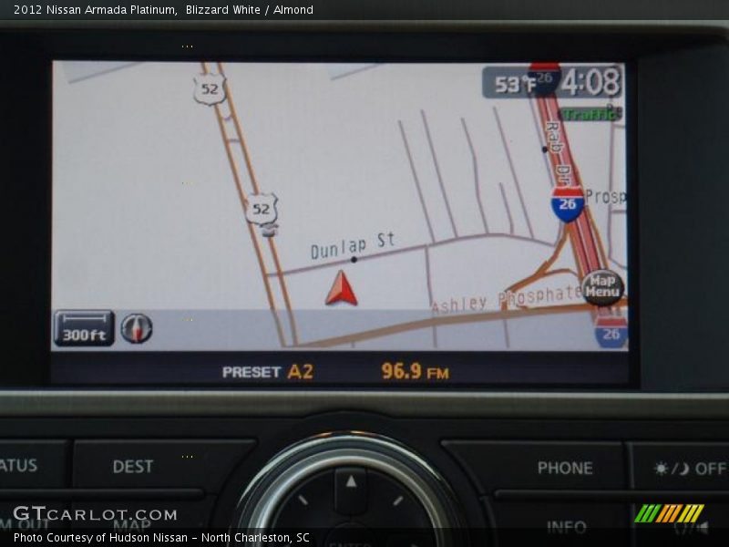 Blizzard White / Almond 2012 Nissan Armada Platinum