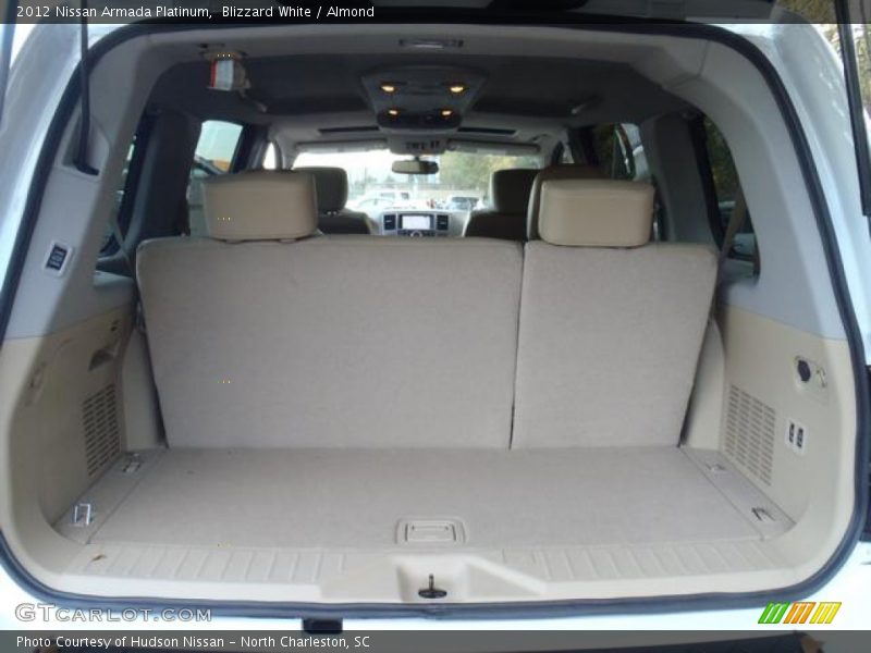 Blizzard White / Almond 2012 Nissan Armada Platinum