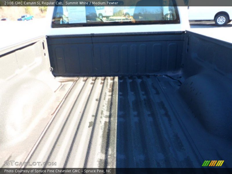 Summit White / Medium Pewter 2008 GMC Canyon SL Regular Cab