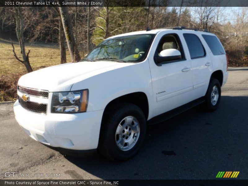 Summit White / Ebony 2011 Chevrolet Tahoe LT 4x4