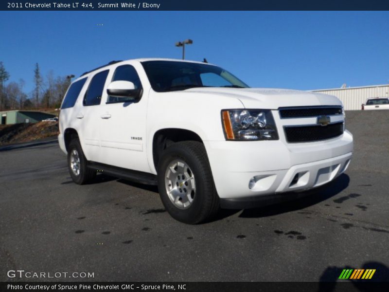 Summit White / Ebony 2011 Chevrolet Tahoe LT 4x4