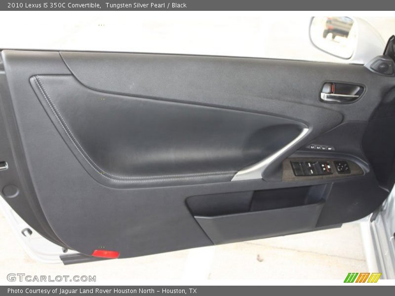 Tungsten Silver Pearl / Black 2010 Lexus IS 350C Convertible