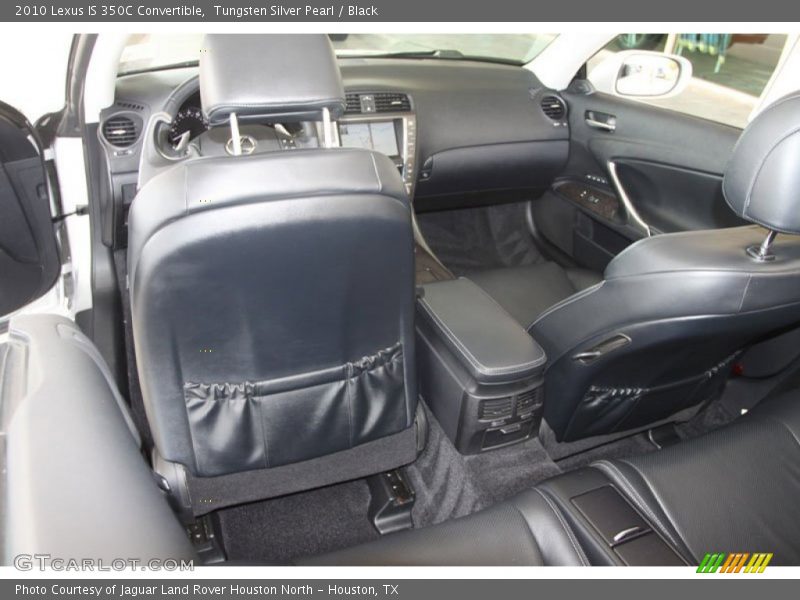 Tungsten Silver Pearl / Black 2010 Lexus IS 350C Convertible