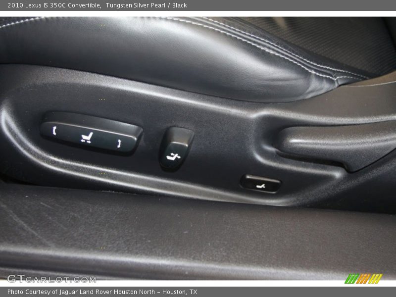 Tungsten Silver Pearl / Black 2010 Lexus IS 350C Convertible