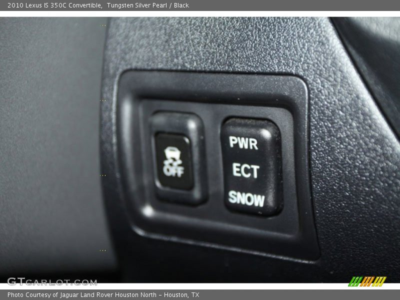 Tungsten Silver Pearl / Black 2010 Lexus IS 350C Convertible
