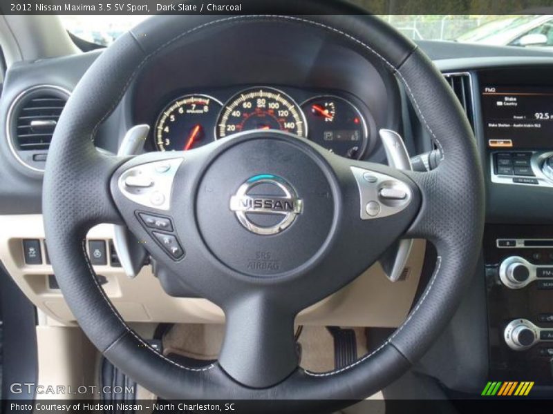 Dark Slate / Charcoal 2012 Nissan Maxima 3.5 SV Sport