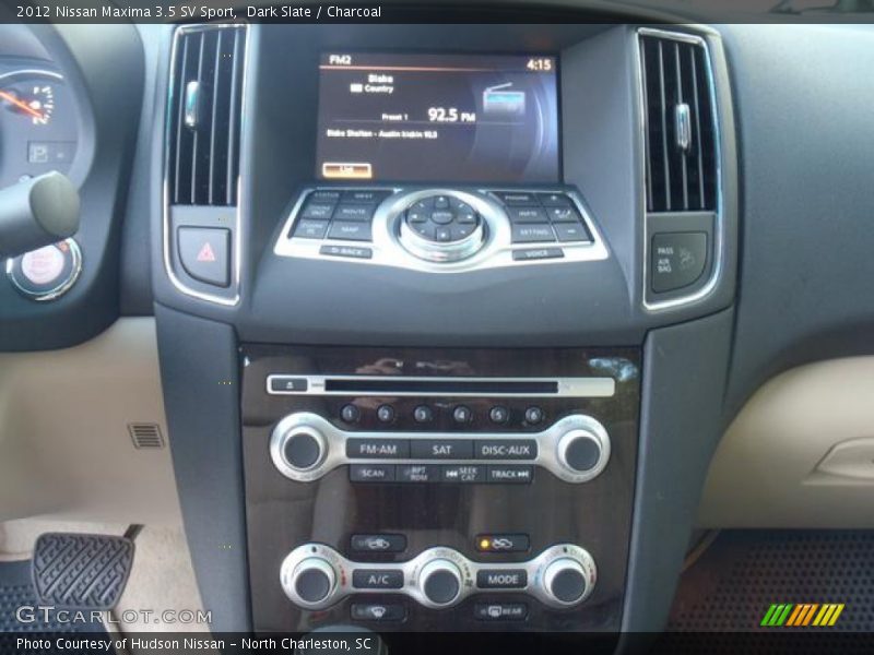 Dark Slate / Charcoal 2012 Nissan Maxima 3.5 SV Sport