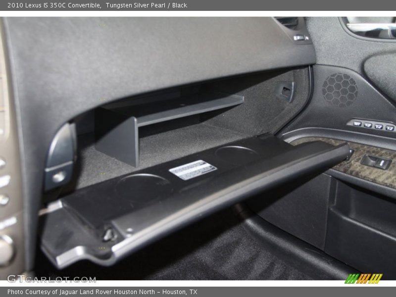 Tungsten Silver Pearl / Black 2010 Lexus IS 350C Convertible