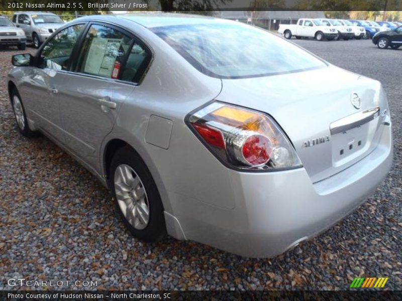 Brilliant Silver / Frost 2012 Nissan Altima 2.5 S