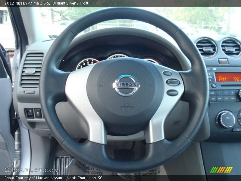 Brilliant Silver / Frost 2012 Nissan Altima 2.5 S