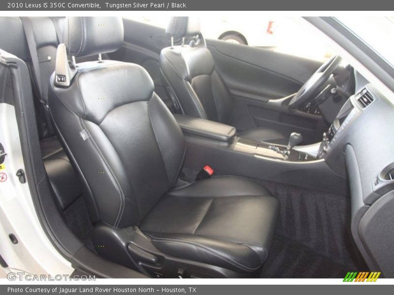 Tungsten Silver Pearl / Black 2010 Lexus IS 350C Convertible