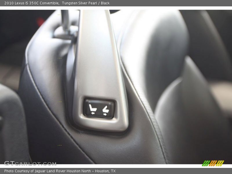 Tungsten Silver Pearl / Black 2010 Lexus IS 350C Convertible