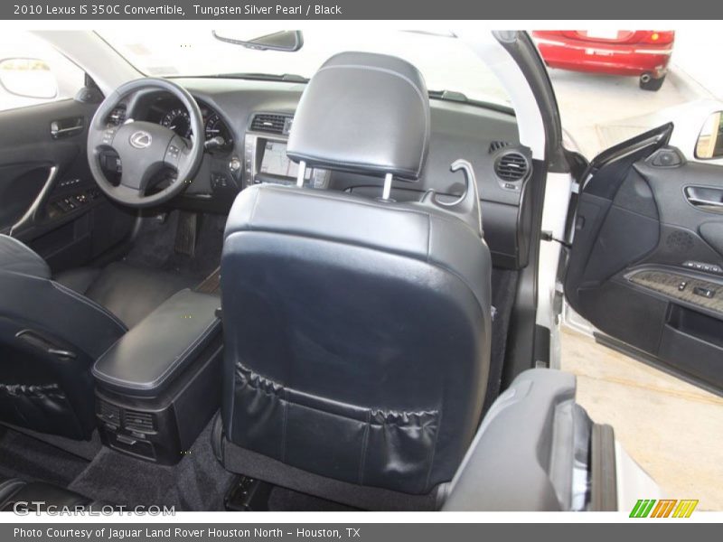 Tungsten Silver Pearl / Black 2010 Lexus IS 350C Convertible