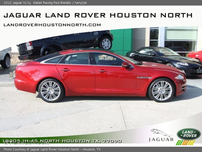 Italian Racing Red Metallic / Ivory/Jet 2012 Jaguar XJ XJ