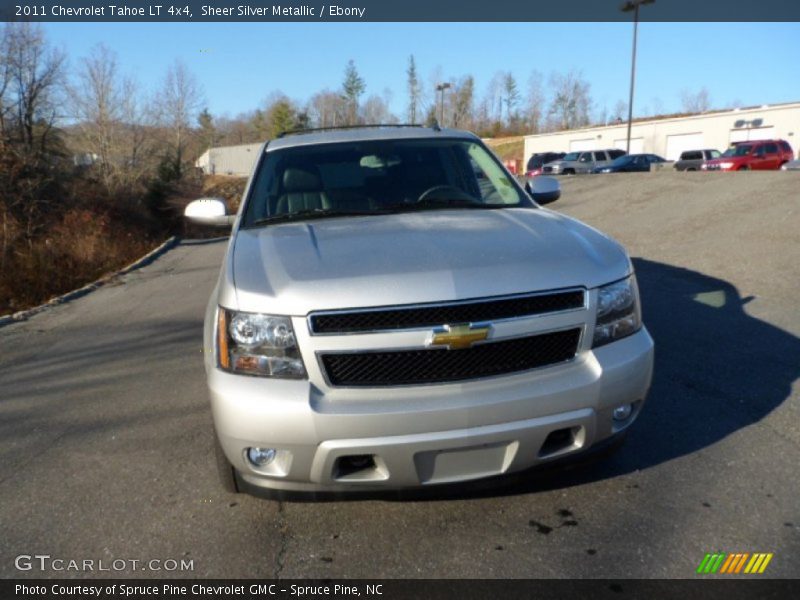 Sheer Silver Metallic / Ebony 2011 Chevrolet Tahoe LT 4x4