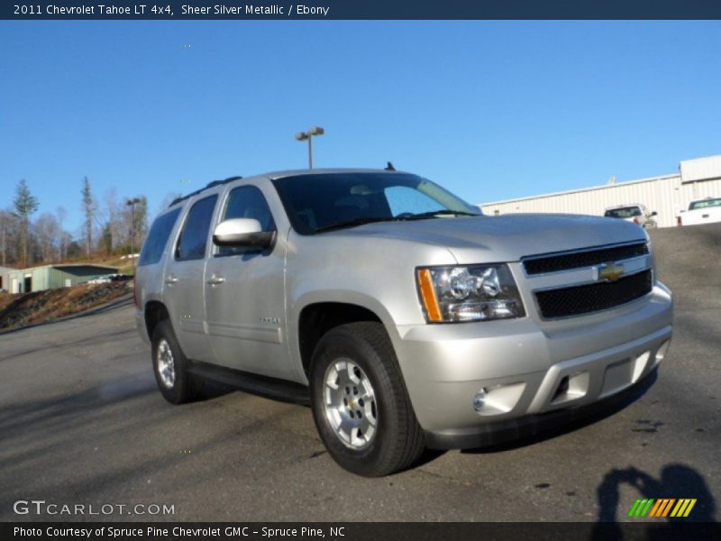 Sheer Silver Metallic / Ebony 2011 Chevrolet Tahoe LT 4x4