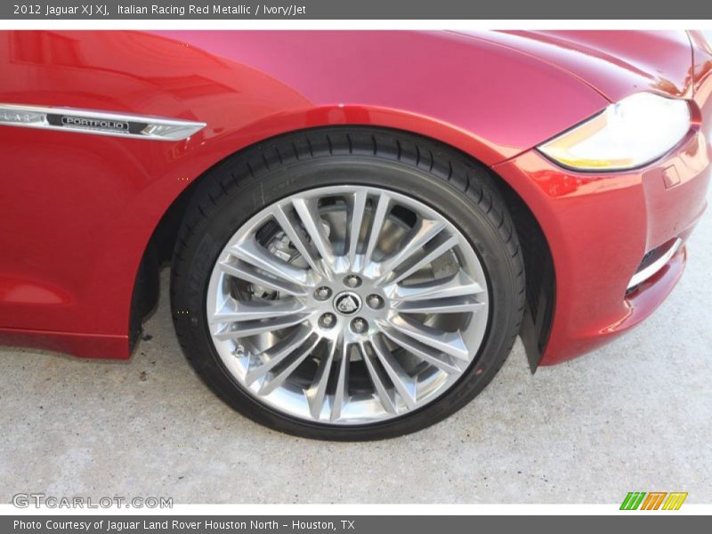 Italian Racing Red Metallic / Ivory/Jet 2012 Jaguar XJ XJ