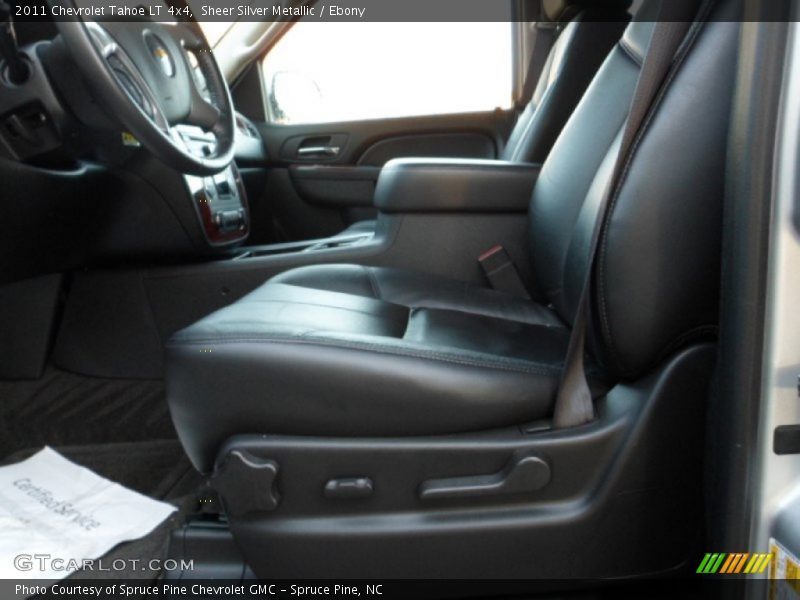 Sheer Silver Metallic / Ebony 2011 Chevrolet Tahoe LT 4x4