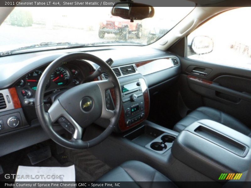Sheer Silver Metallic / Ebony 2011 Chevrolet Tahoe LT 4x4