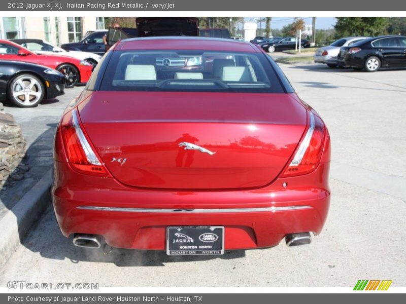 Italian Racing Red Metallic / Ivory/Jet 2012 Jaguar XJ XJ