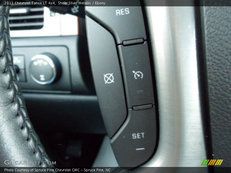 Sheer Silver Metallic / Ebony 2011 Chevrolet Tahoe LT 4x4