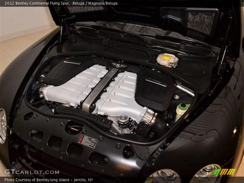  2012 Continental Flying Spur  Engine - 6.0 Liter Twin-Turbocharged DOHC 48-Valve VVT W12