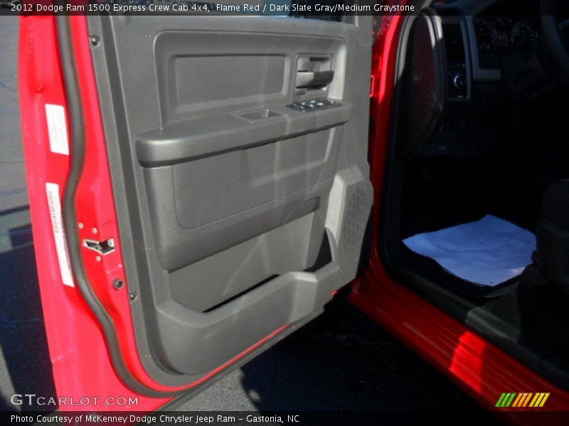 Flame Red / Dark Slate Gray/Medium Graystone 2012 Dodge Ram 1500 Express Crew Cab 4x4