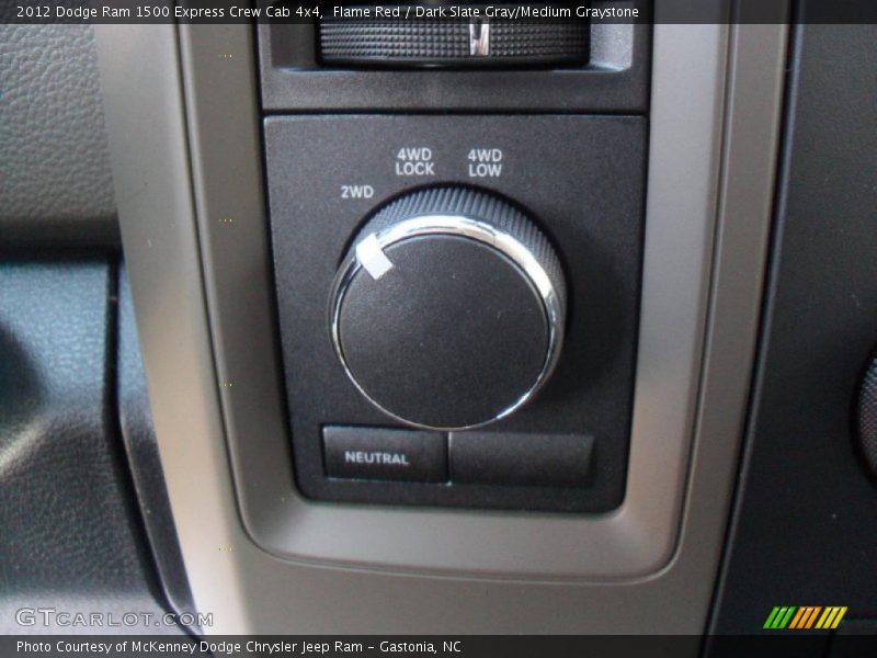 Flame Red / Dark Slate Gray/Medium Graystone 2012 Dodge Ram 1500 Express Crew Cab 4x4