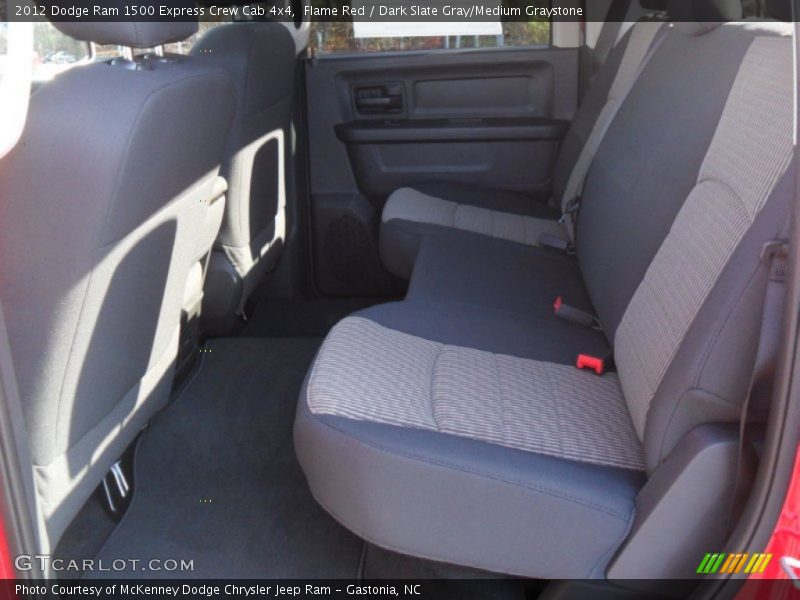 Flame Red / Dark Slate Gray/Medium Graystone 2012 Dodge Ram 1500 Express Crew Cab 4x4