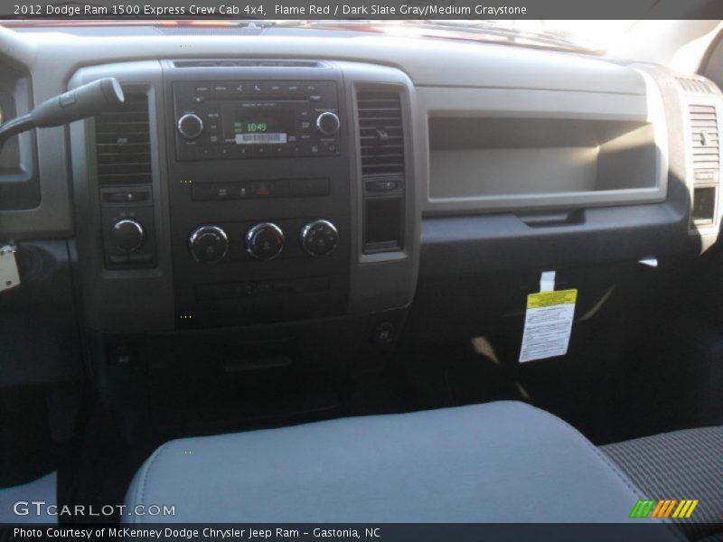 Flame Red / Dark Slate Gray/Medium Graystone 2012 Dodge Ram 1500 Express Crew Cab 4x4