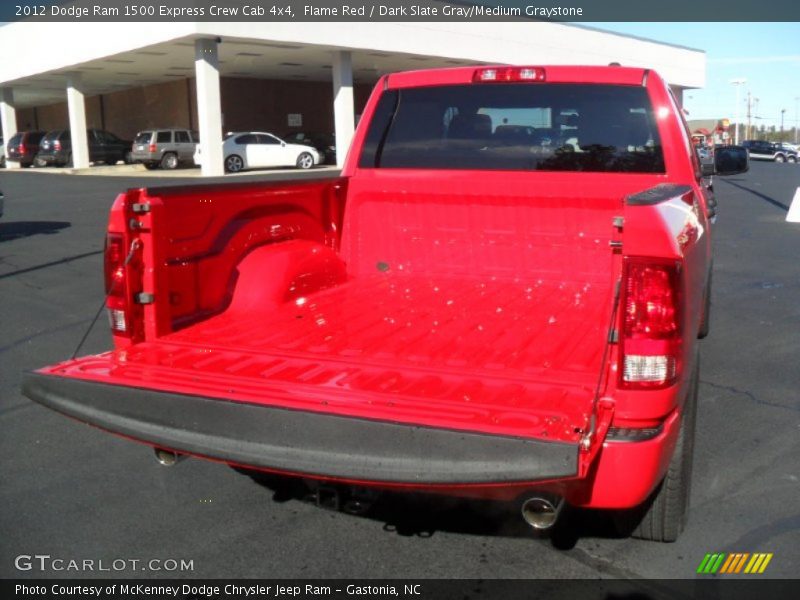 Flame Red / Dark Slate Gray/Medium Graystone 2012 Dodge Ram 1500 Express Crew Cab 4x4