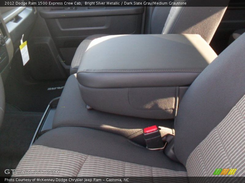 Bright Silver Metallic / Dark Slate Gray/Medium Graystone 2012 Dodge Ram 1500 Express Crew Cab