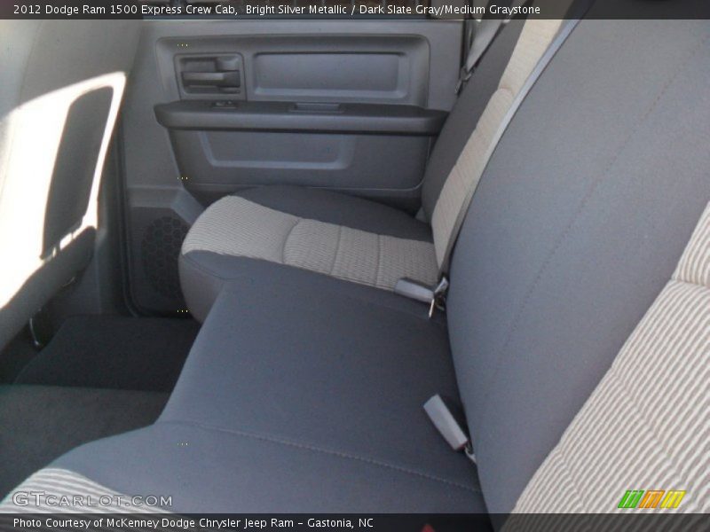 Bright Silver Metallic / Dark Slate Gray/Medium Graystone 2012 Dodge Ram 1500 Express Crew Cab