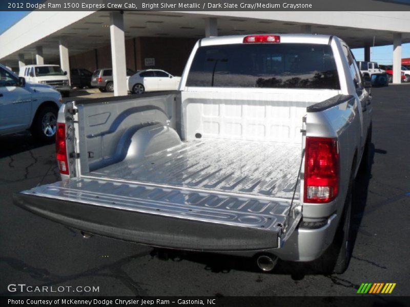Bright Silver Metallic / Dark Slate Gray/Medium Graystone 2012 Dodge Ram 1500 Express Crew Cab