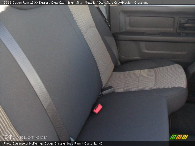 Bright Silver Metallic / Dark Slate Gray/Medium Graystone 2012 Dodge Ram 1500 Express Crew Cab